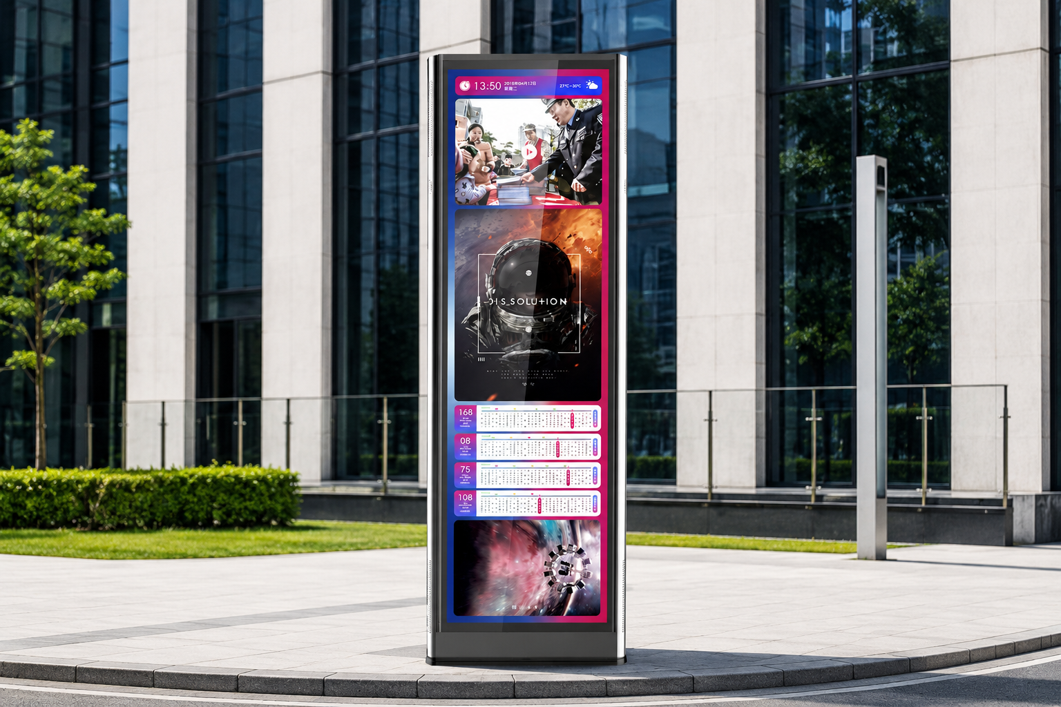 Digital Bus Stop Information Solution