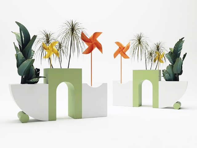 Planter Bench