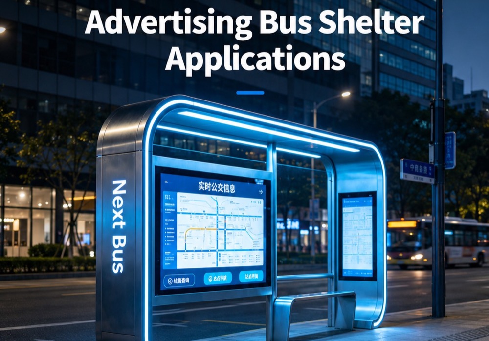 OEM Advertising Bus Shelter OEM Advertising Bus Shelter