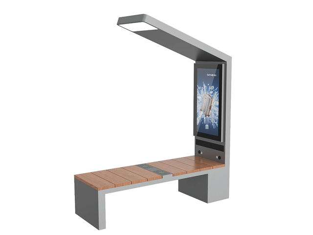 Solar Charging Bench