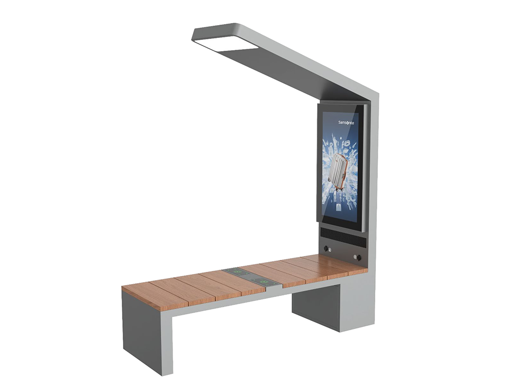 Solar Charging Bench