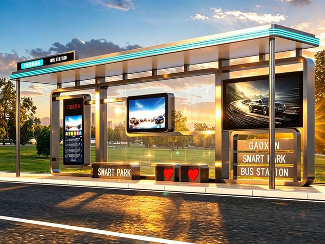 Modern Bus Shelter