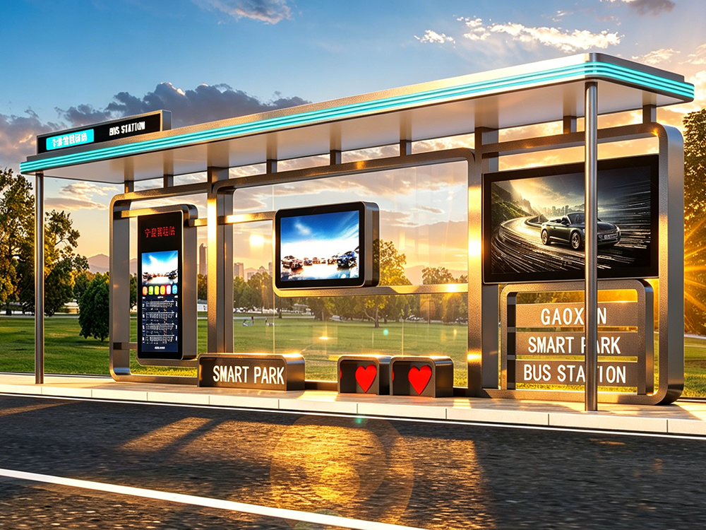 Modern Bus Shelter